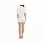 Karina Grimaldi Thale Denim Shorts - White