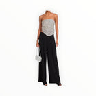Steve Madden Angelica Pleated Pants - Black