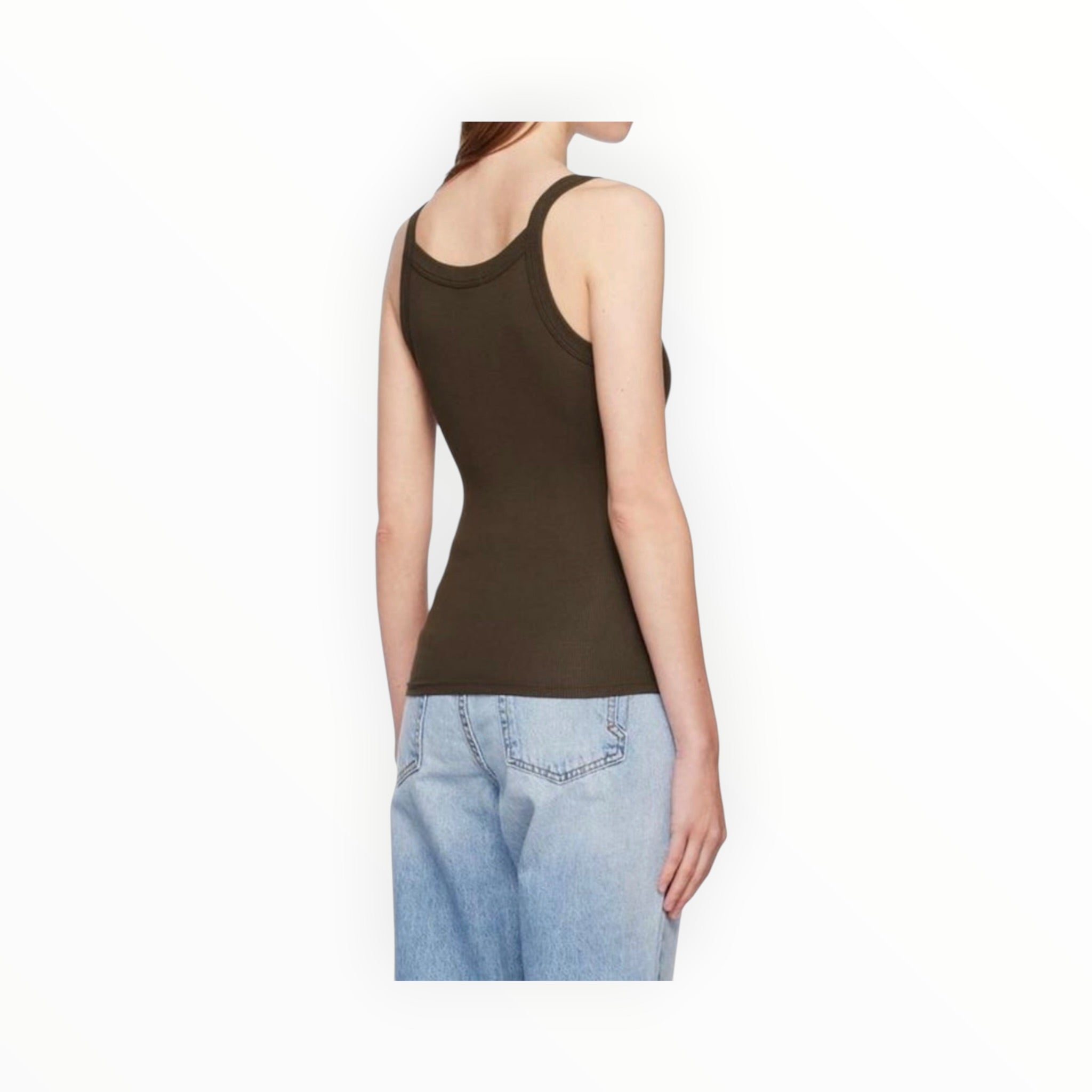 Cotton Citizen Verona Tank - Espresso