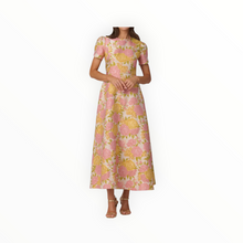 Shoshanna Midnight Vivianne Dress - Amber/Blush