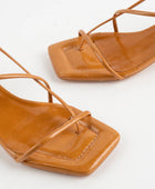 Intentionally Blank Anca Patent Leather Heel - Toffee