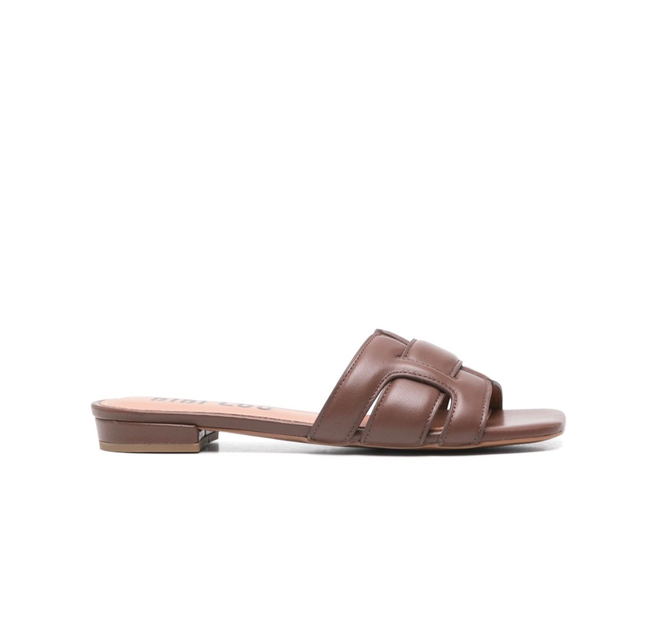 Bibi Lou Holly Leather Sandals - Marron