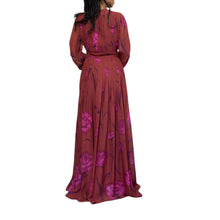Giambattista Valli Pleated Dress - Bordeux