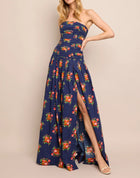 Cara Cara Montreal Maxi Dress - Gemma Scarf Navy