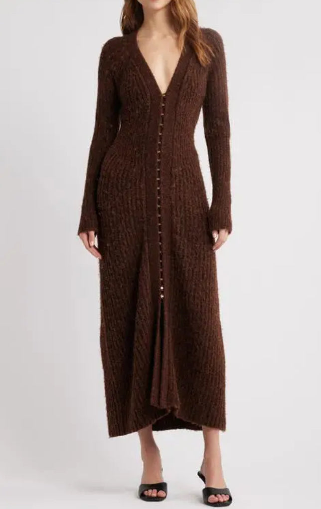 Cult Gaia Bessania Knit Dress - Java