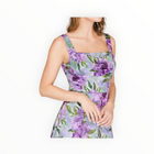 JS Collections Jordana A-Line Gown - Lilac Green
