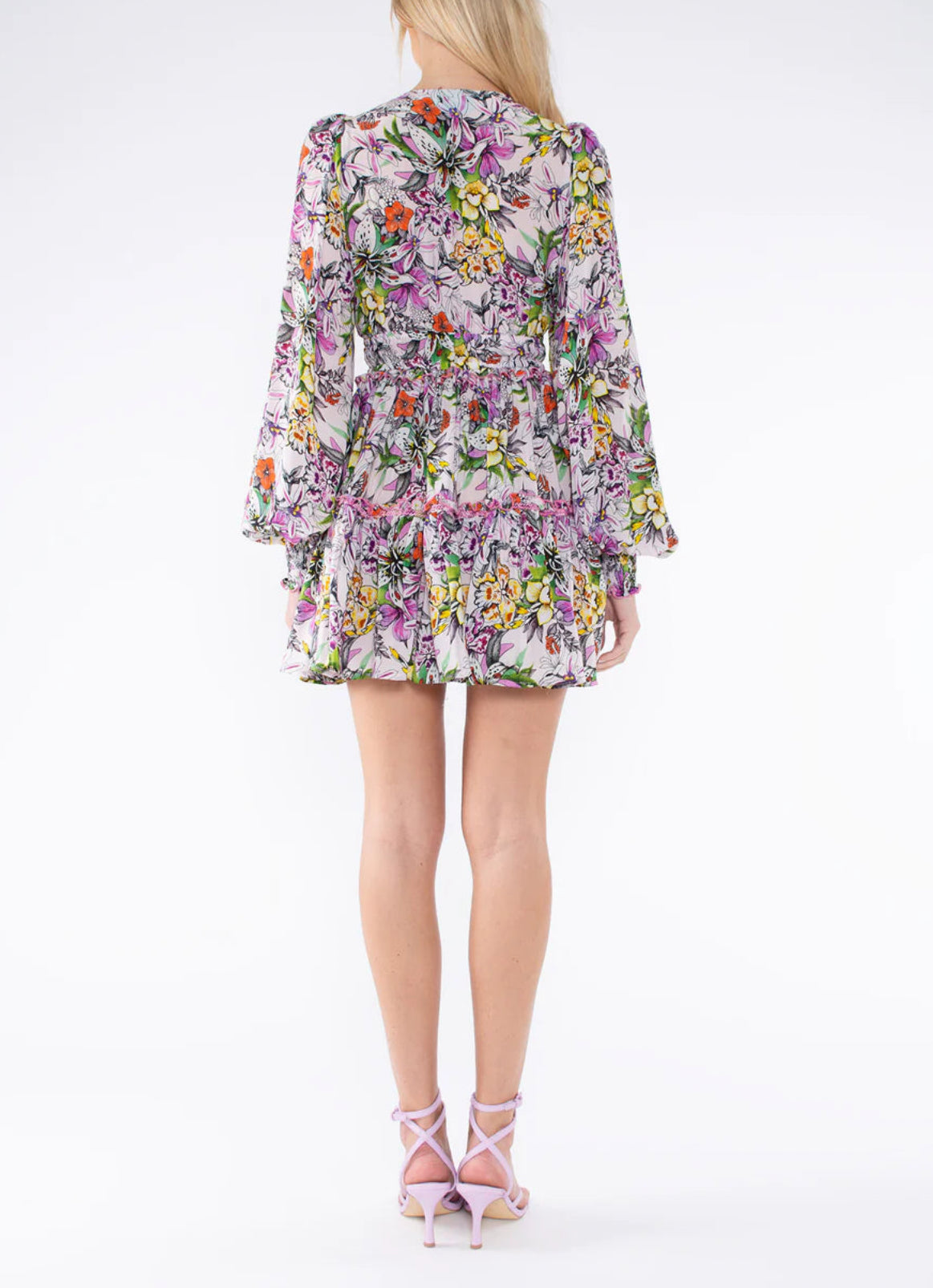 Taj by Sabrina Evi Nocelle Rosa Dress