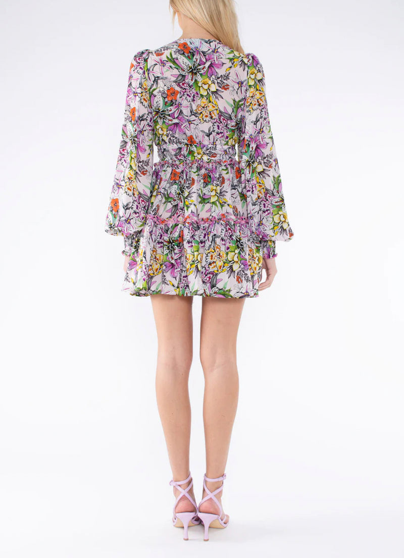 Taj by Sabrina Evi Nocelle Rosa Dress