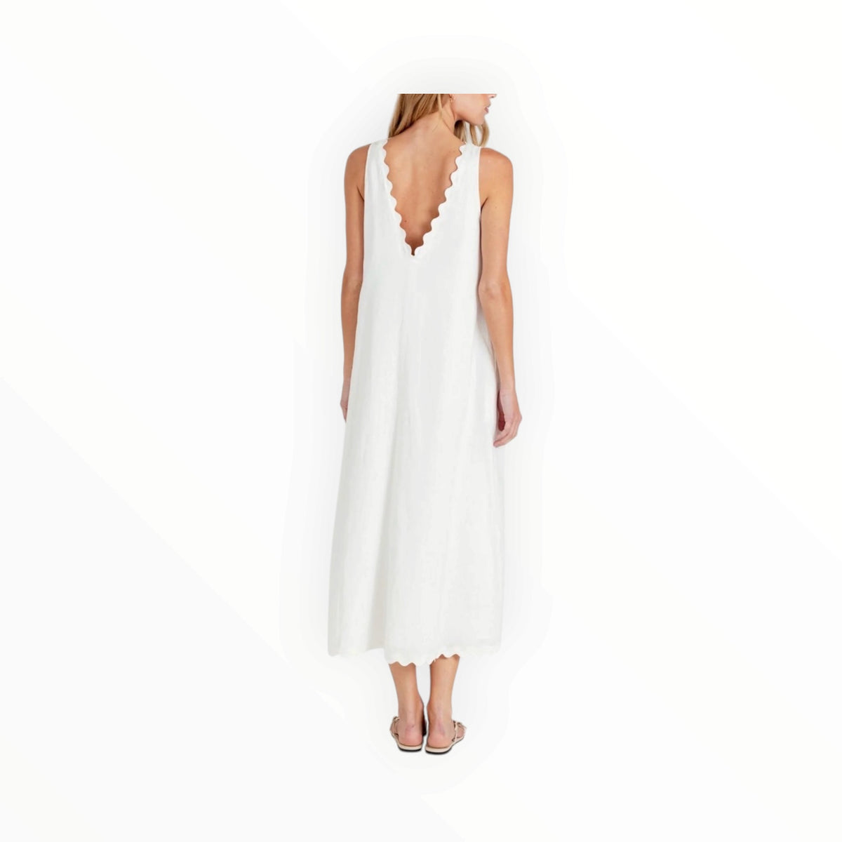 sundays Ellery Dress - Whisper White