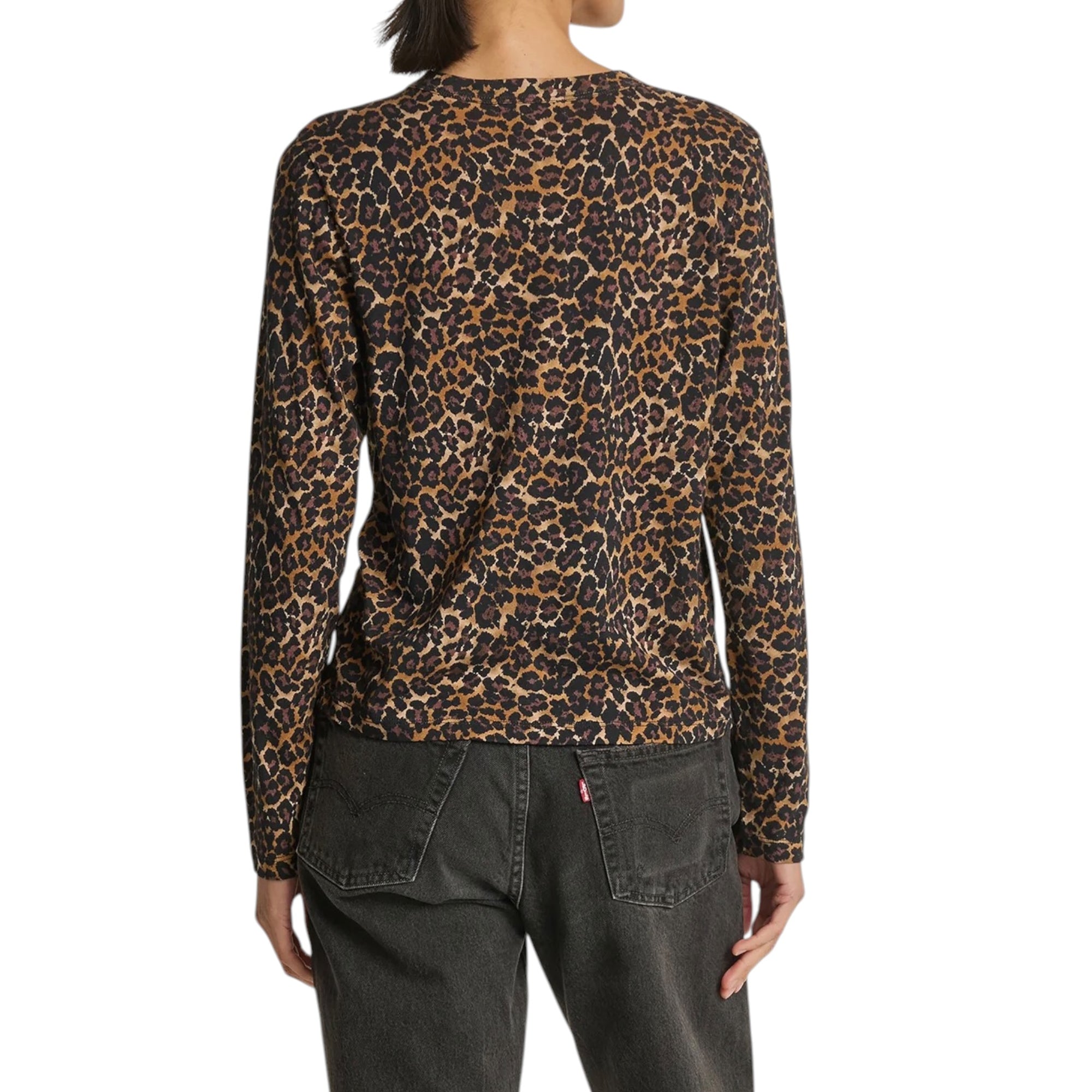 Nation Ltd Marion Twist Top - Wild Leopard