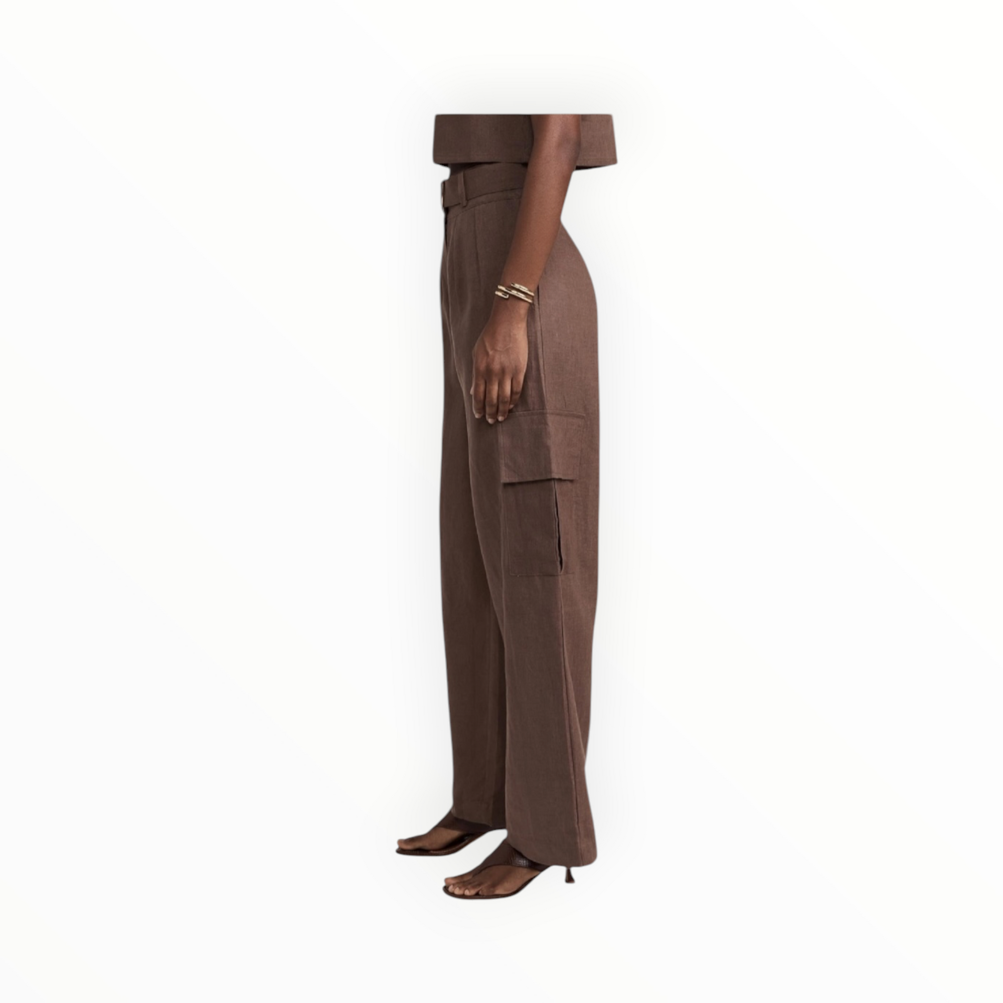 Hevron Maggie Pant - Chocolate