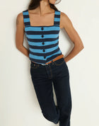 Nation Ltd Joni Tank - Rugby Stripe