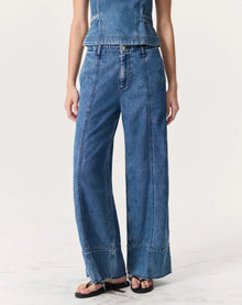 rag & bone Featherweight Arianna Ankle-Length Palazzo Jeans - Beekman