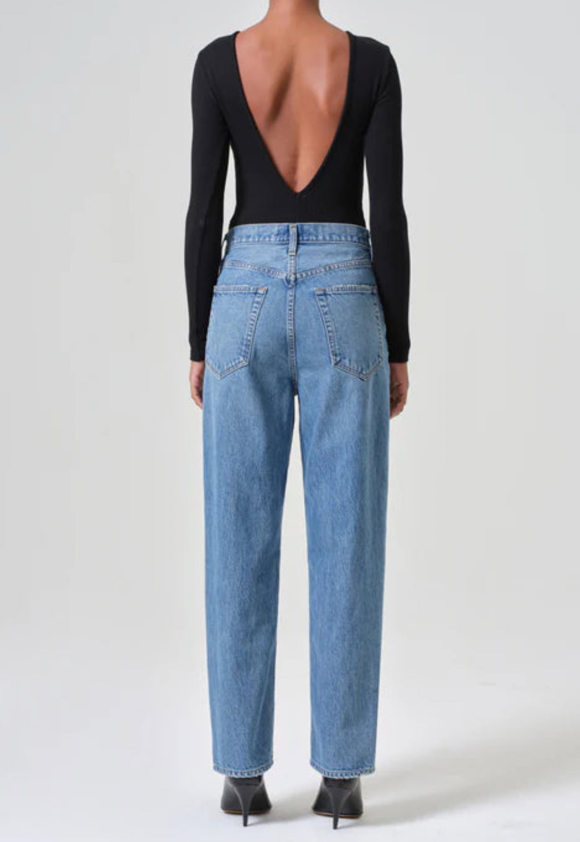 AGOLDE V-Waist Baggy - Fairway