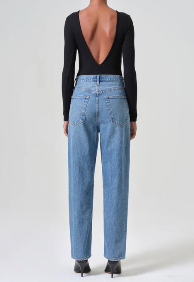 AGOLDE V-Waist Baggy - Fairway