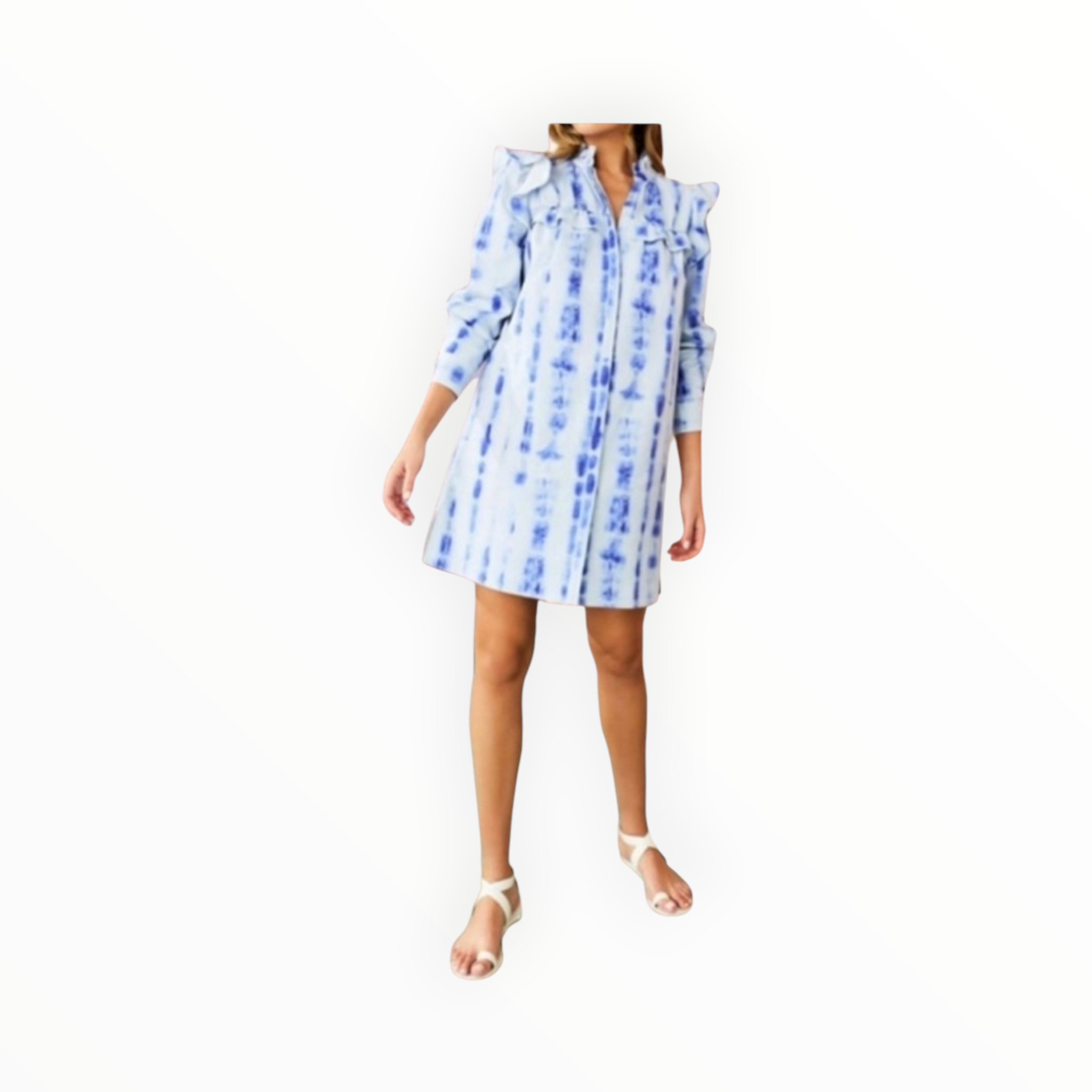Marie Oliver Westie Dress - Ocean Dye