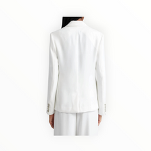 ATM Crepe Twill Blazer - Chalk