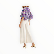 Lavender Brown Keyla Top - Purple Multi