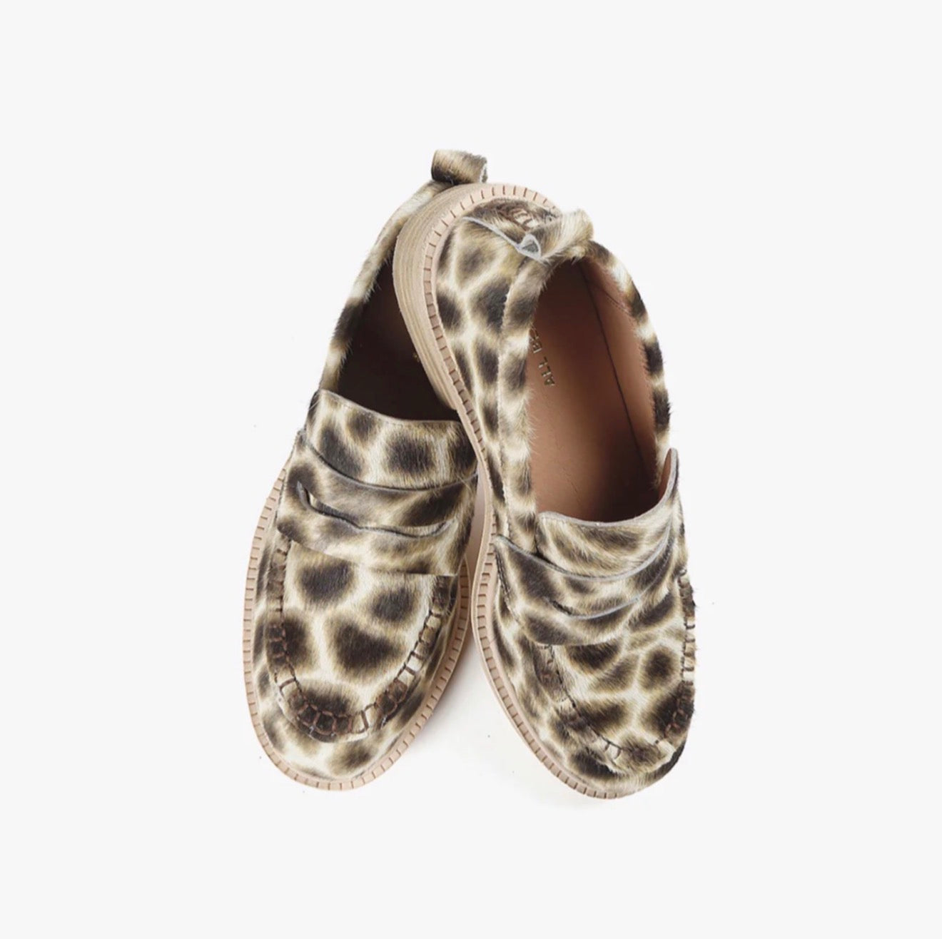 ALL BLACK WOW Cow Loafer - Khaki