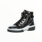 Gabor 93761-97 High Top Sneaker - Black Patent