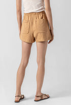 LILLA|P Fly Front Short - Teak