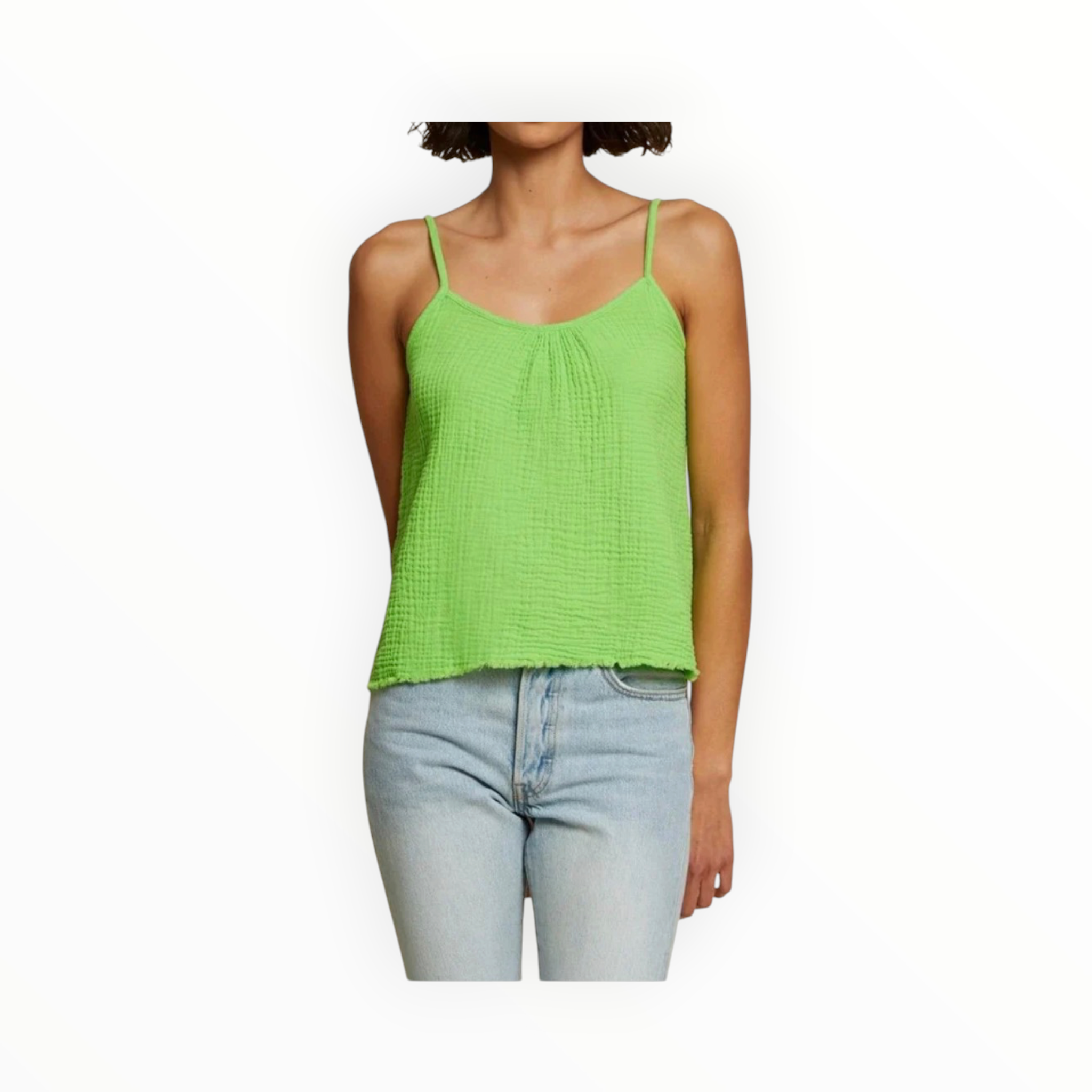 Nation Ltd Millie Swing Cami - Acid Green