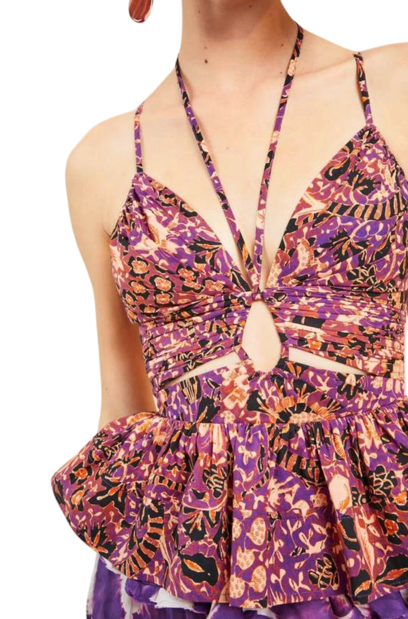 Ulla Johnson Essie Top - Black Current