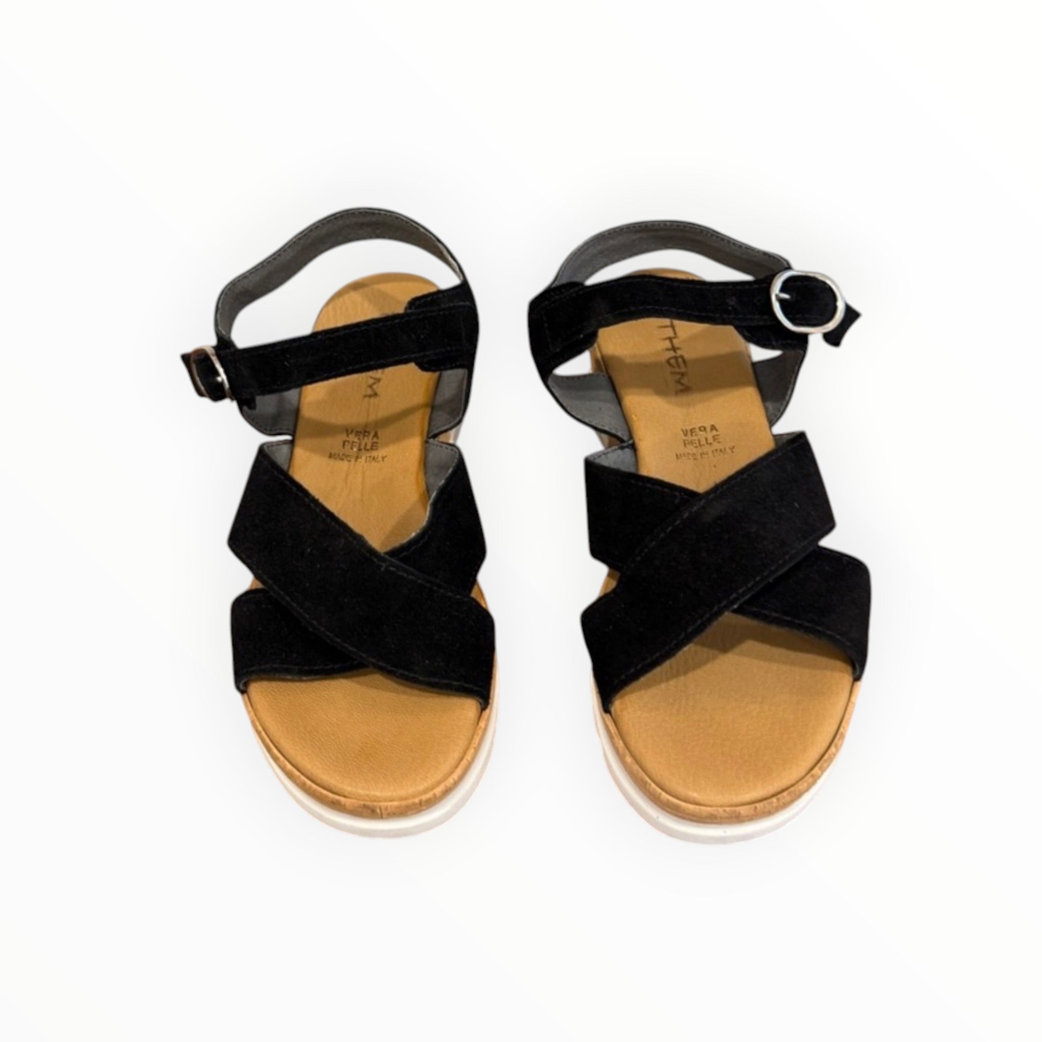 Ethem Tell Sandals - Black