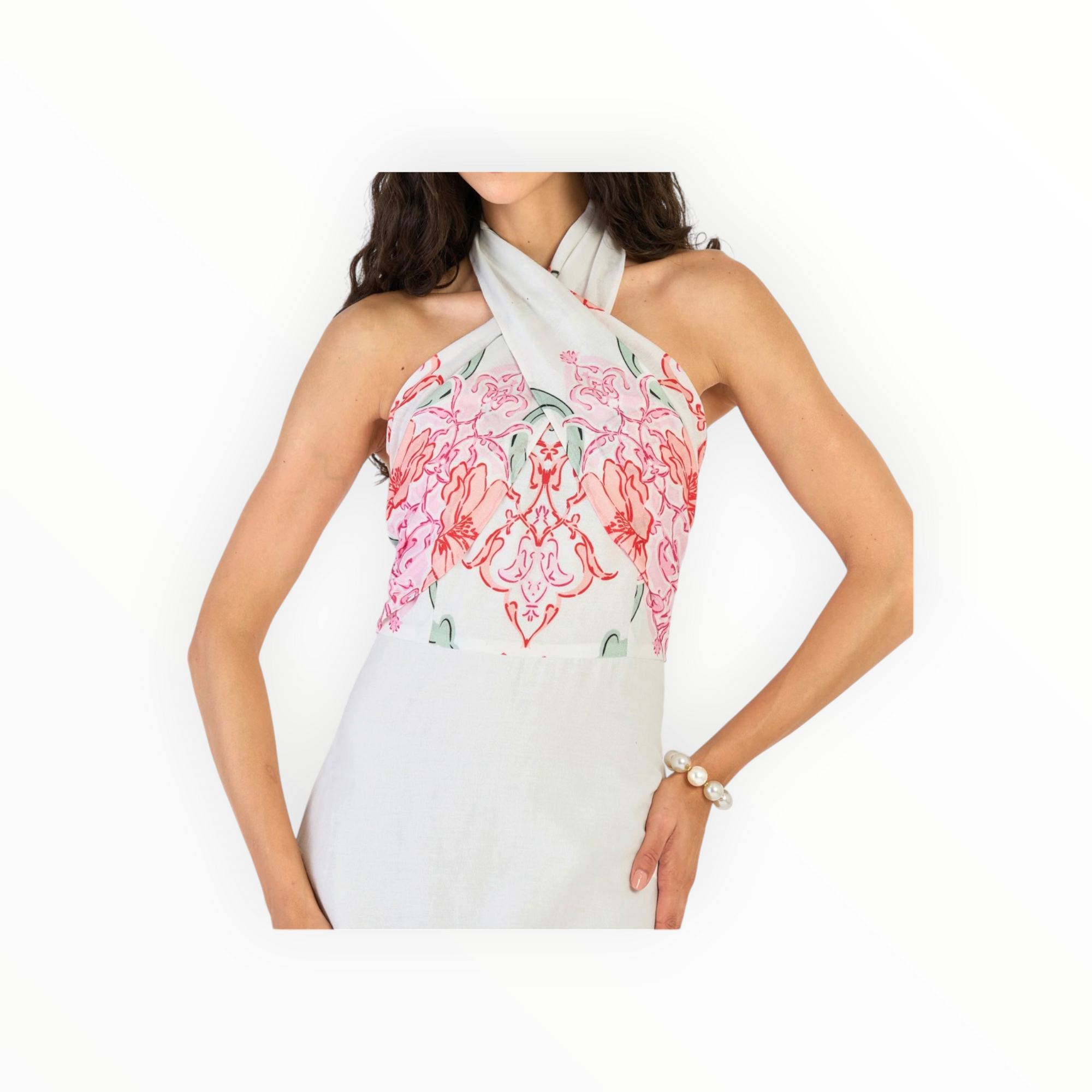 Beyond by Vera Jules Dress - Matinée Rose