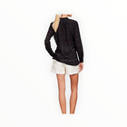 0039 ITALY Juliet Blouse - Black