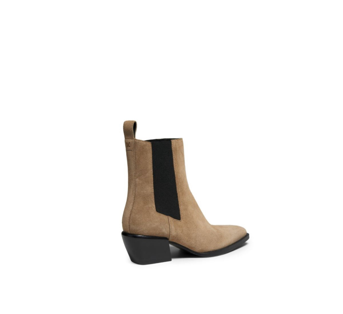 rag & bone Joni Chelsea Boots - Camel Black Suede