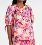 Ulla Johnson Vienne Blouse - Azalea