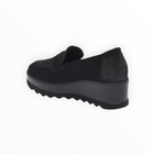Cordani Alina Wedge Loafer - Crosta Nuvola Nero