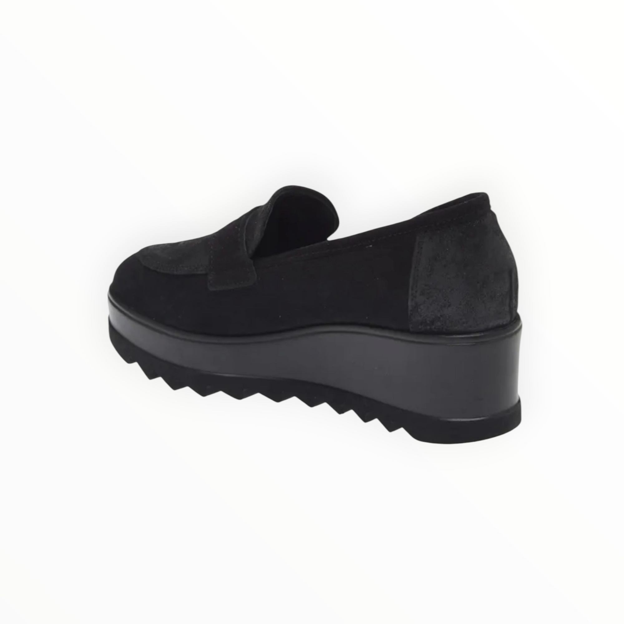 Cordani Alina Wedge Loafer - Crosta Nuvola Nero
