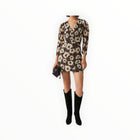 ba&sh Kivy Dress - Beige/Black