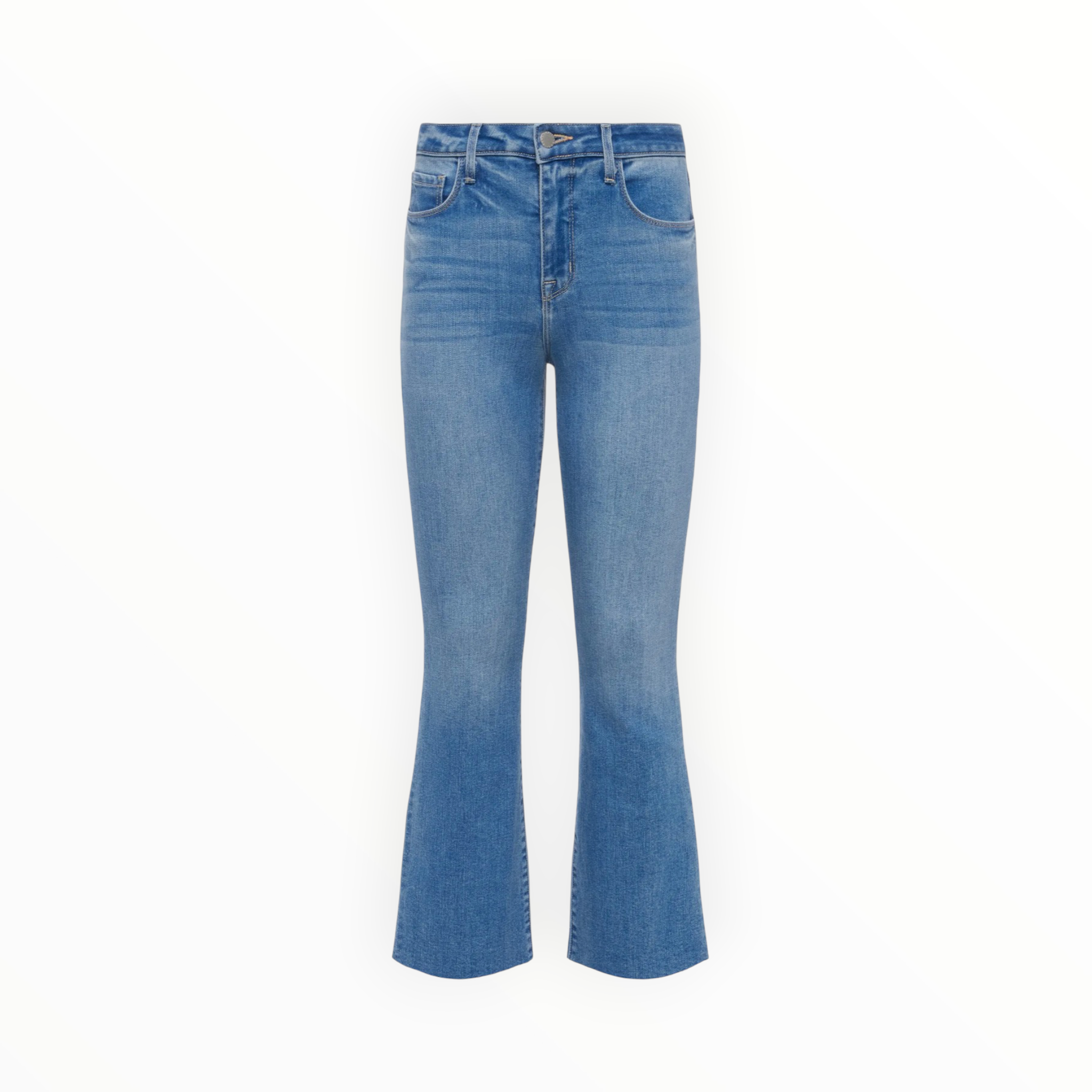 L'Agence Kendra Cropped Flare Jean - Alamo
