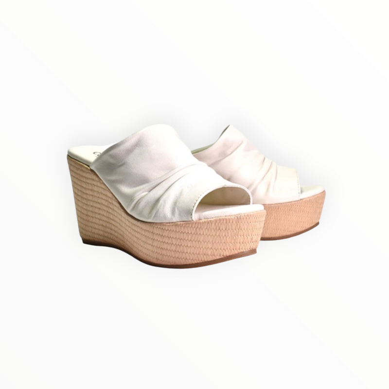 Cordani Henley Wedge - Panna Cotta