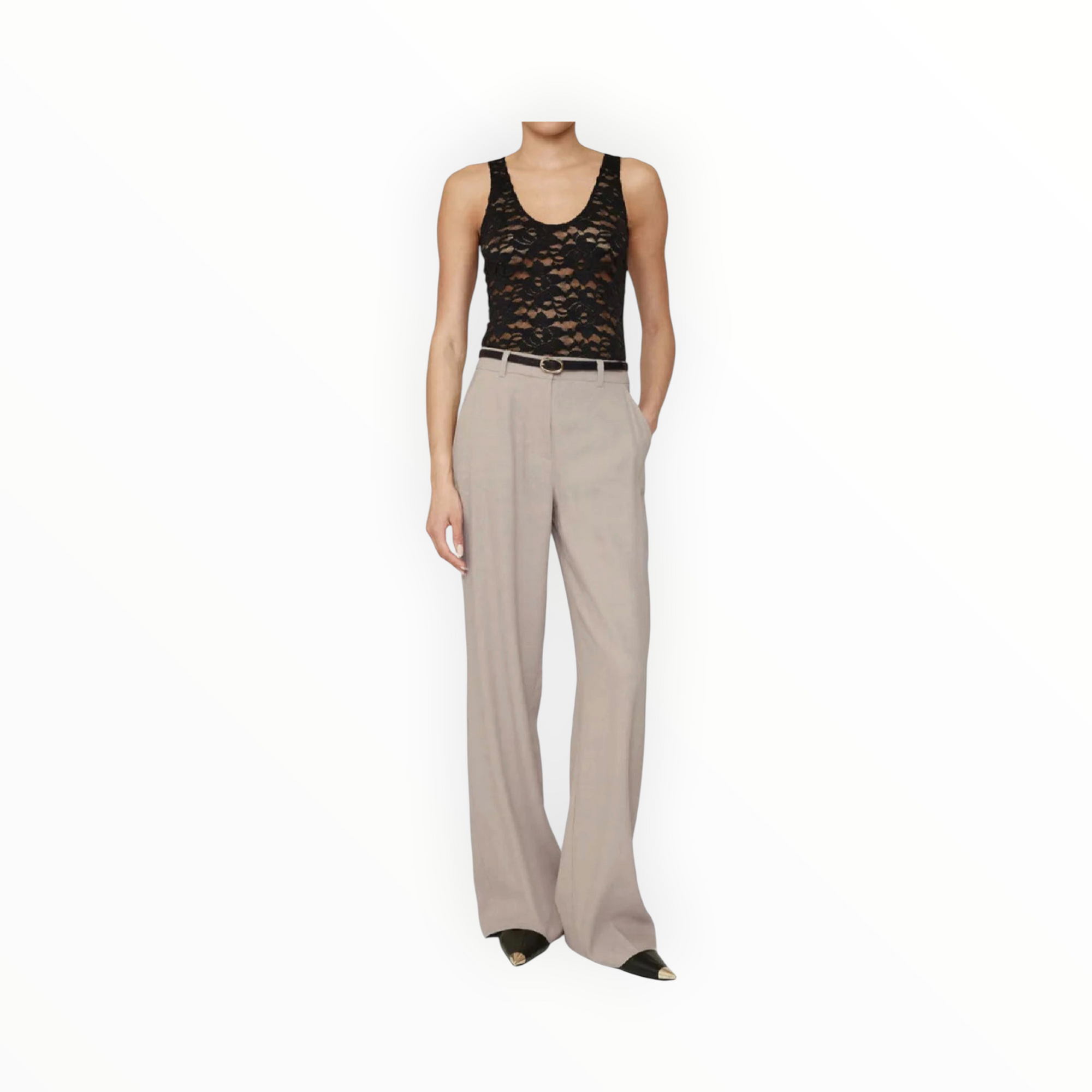 Anine Bing Kline Trouser - Sand