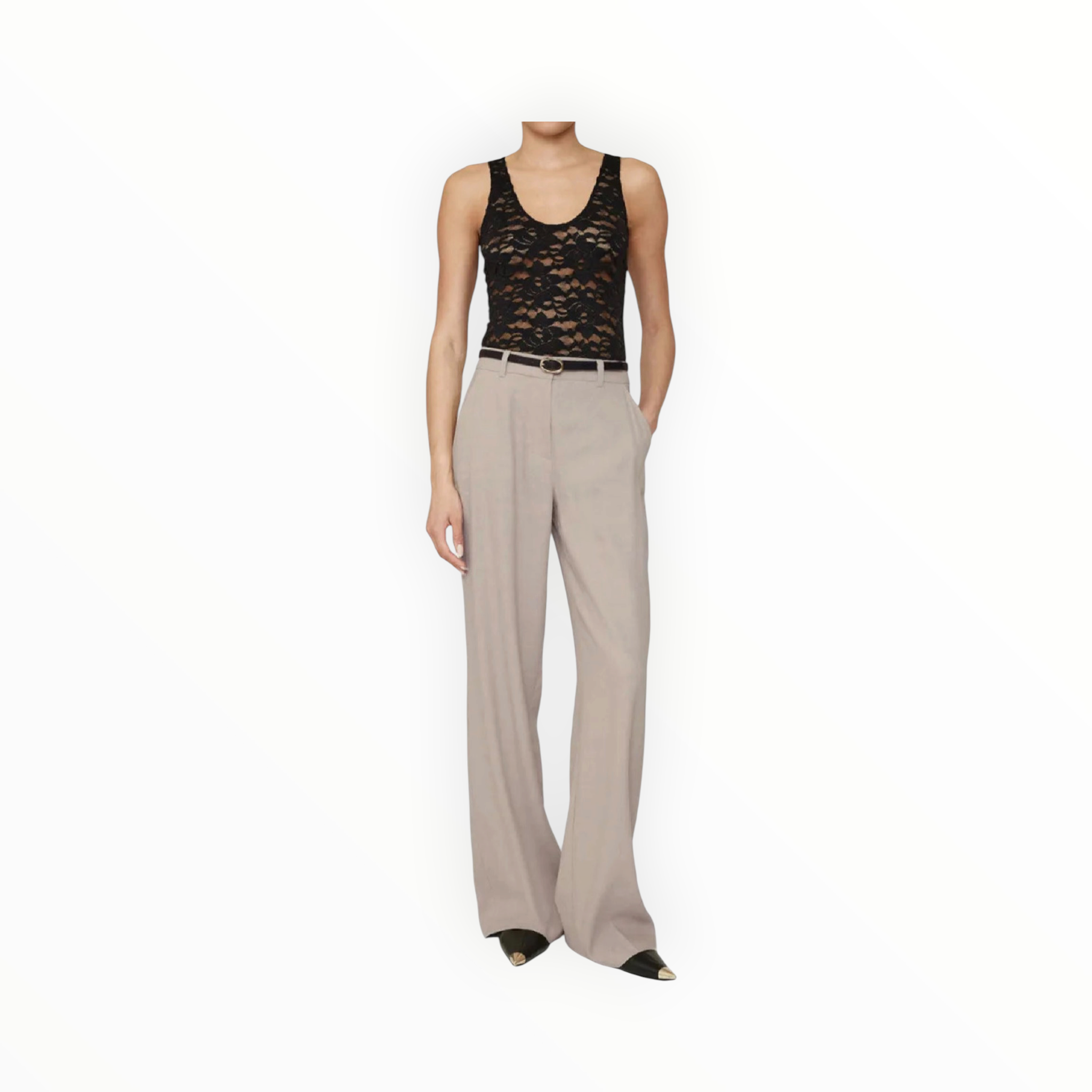 Anine Bing Kline Trouser - Sand