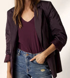 Summum Taft Blazer - Wine