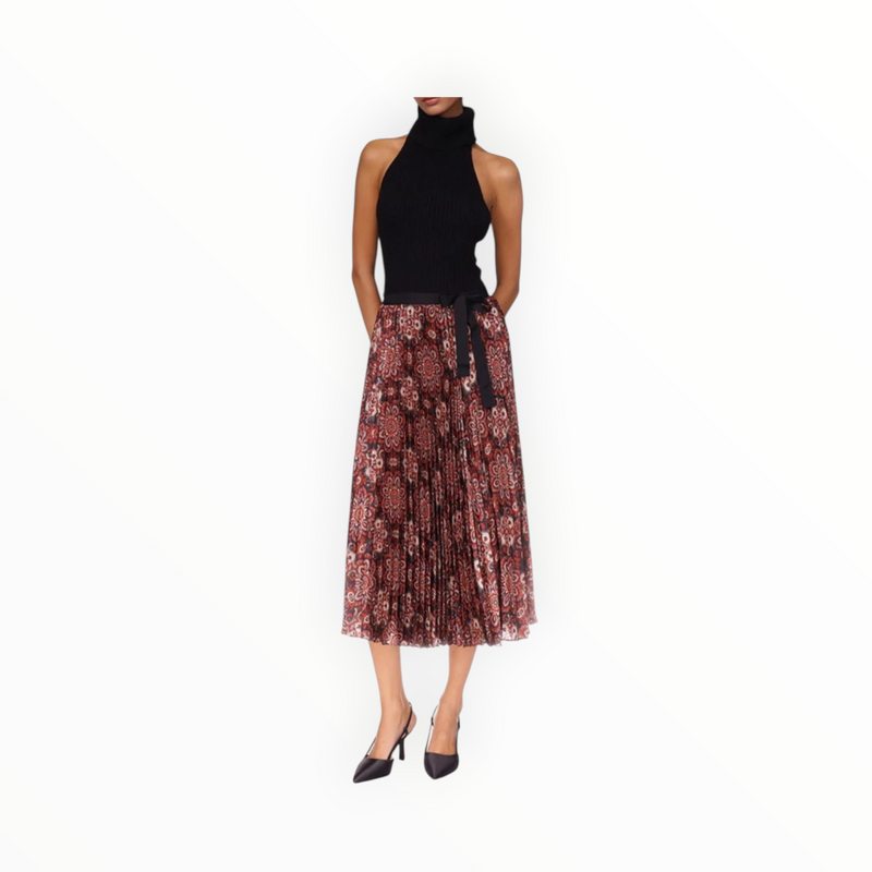 Cara Cara Vienna Skirt - Medallion Rum Rasin