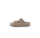 Kennel & Schmenger Platform Buckle Sandal - Gold