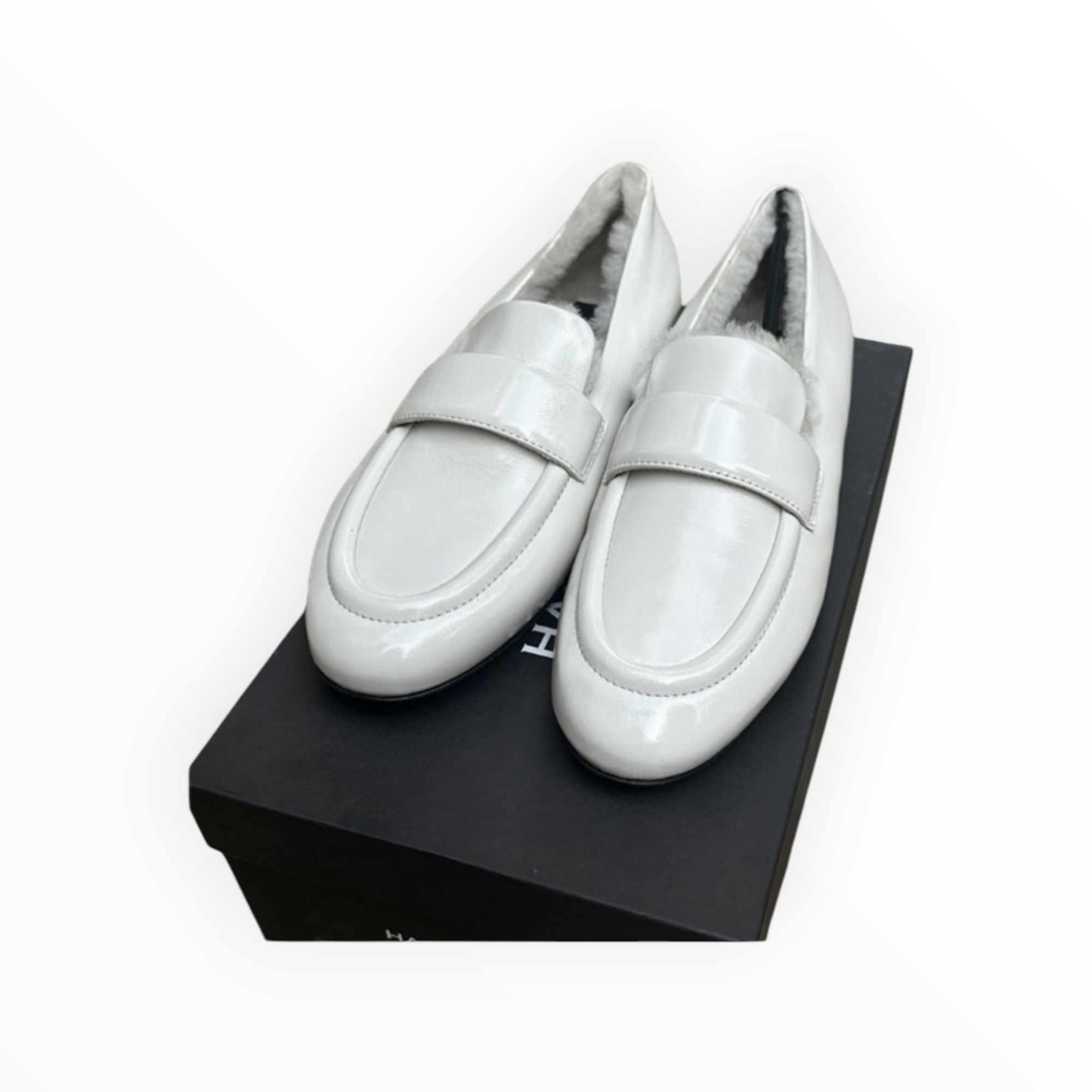 Halmanera Edin Fur Lined Flat - Tofu