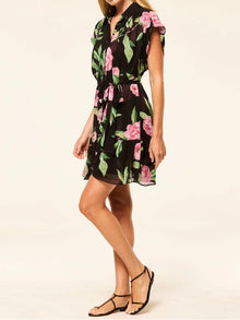 MISA Lora Dress - Pink Peony Large
