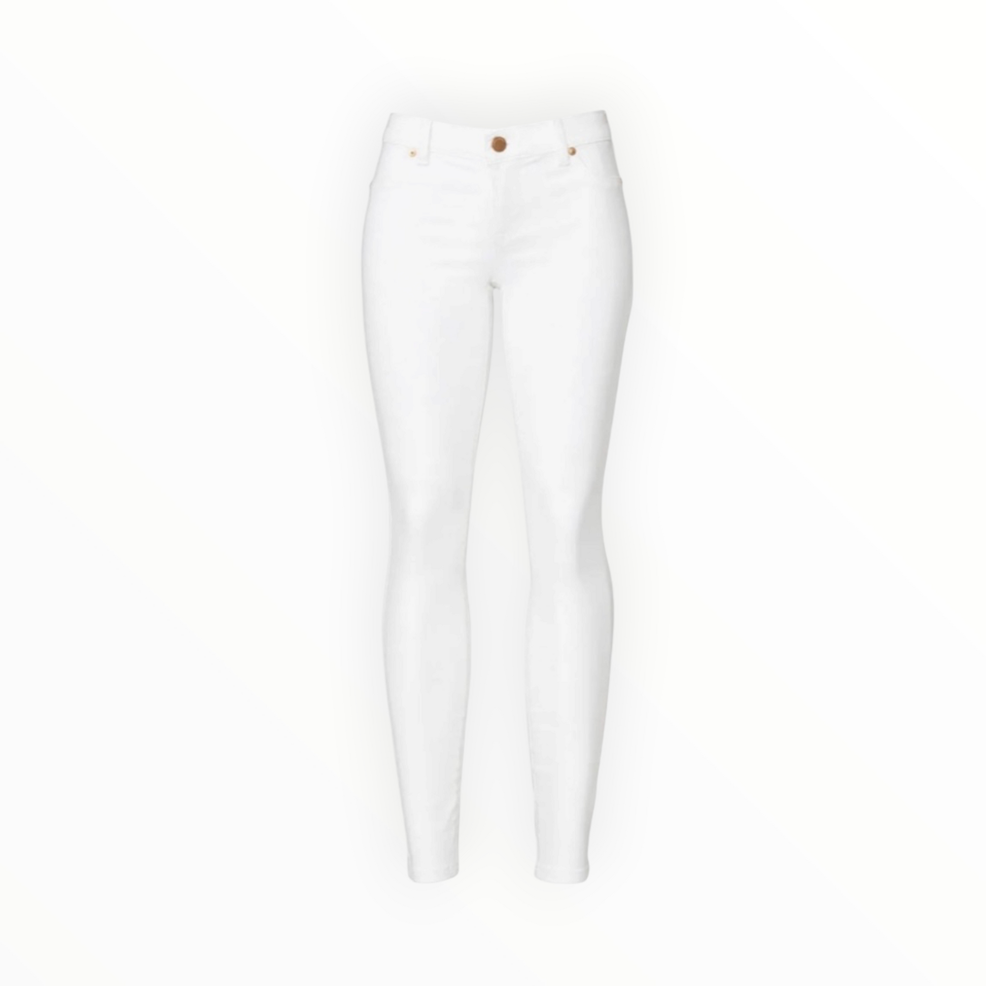 Blank NYC Great White Low Rise Skinny - White