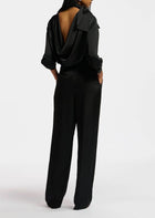 Essentiel Antwerp Evanescent Satin Pants - Black