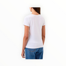 Goldie LeWinter Cleo V Neck Tee - White