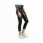 David Lerner Coated Gemma Skimmer Legging - Black