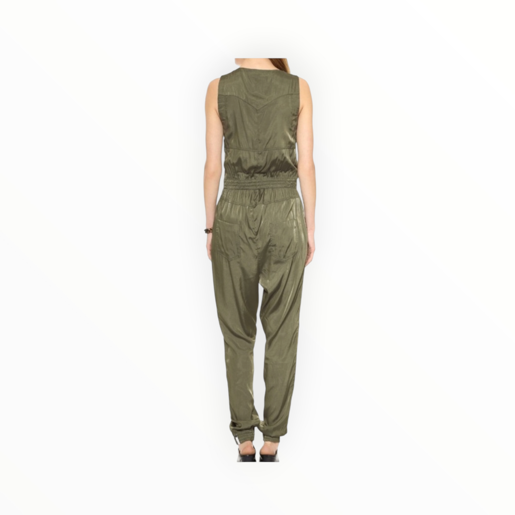 ONE by one teaspoon Aston Utility Jumpsuit - Khaki