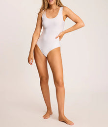 Commando Butter™ Tank Bodysuit - White